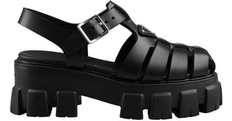 prada padded cage sandals|prada platform sandals.